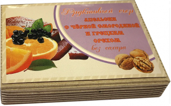 Фруктовый сыр Апельсин/ Грецкий орех/Черная смородина, 250г (15шт/кор)