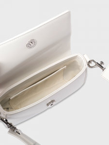 Мини-сумка белая