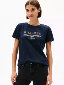 Hilfiger Nautical Rope Logo T-Shirt
