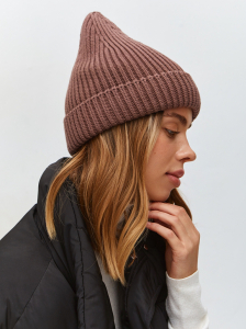 Шапка с кашемиром на велюре ESW 25148/1
