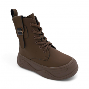 Ботинки на меху Y3-7 коричневые