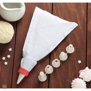 Кондитерский мешок, 8 больших насадок