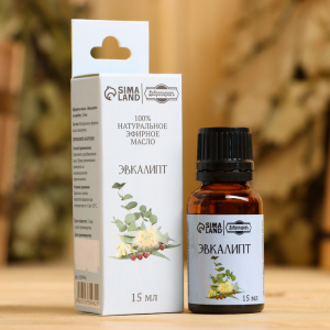Эфирное масло «Эвкалипт» в коробке 15 мл