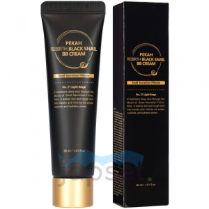Pekah Восстанавливающий ВВ крем с муцином черной улитки, светлый бежевый, 30 мл