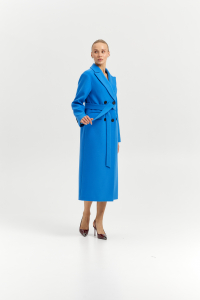 Пальто женское демисезонное 26102 (электрик)