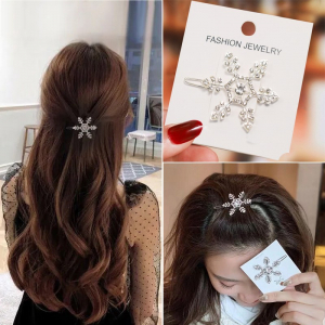 Заколка для волос металлическая 