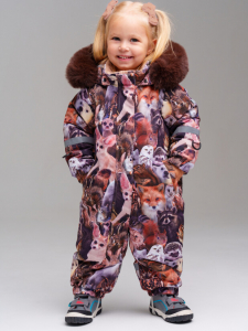 Комбинезон зимний для девочки
