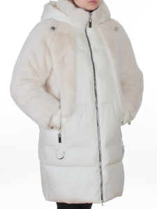 8368 MILK Куртка зимняя женская (200 гр. холлофайбер)