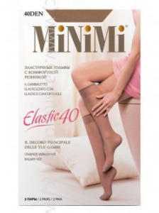 Гольфы женские Elastic 40 MiNiMi [2 пары]