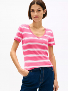 V-Neck Stripe Favorite T-Shirt