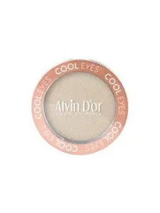 Тени для век Cool Eyes Alvin D`or коричневый 16 миндаль матовые
