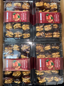 ХАШТАК ФИНИКИ С ГРЕЦКИМ ОРЕХОМ ВЕС 300 гр