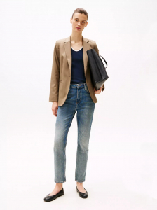 High-Rise Slim Cigarette Jean