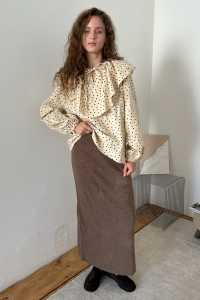 Юбка  WOOL082/01/Коричневый