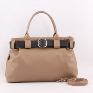 NEW Сумка 2006 гладкий мокко+шоколад ФОРМАТ 