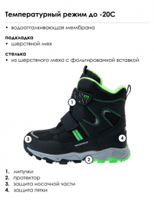 Ботинки зимние для мальчика