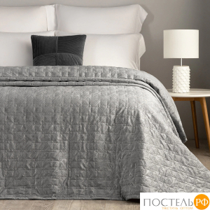 CASSIA ВЕНУА сер Покрывало 160х220, 1 пр., 100% полиэстер