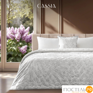 Cassia БАХАР св.-сер. Покрывало 240х260, 1 пр., 100% полиэстер