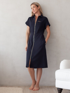 Платье из футера двухнитки с эластаном