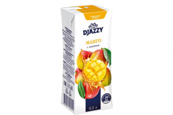 «Djazzy», нектар «Манго», 0.2л