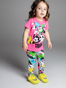 Комплект для девочки: футболка, легинсы