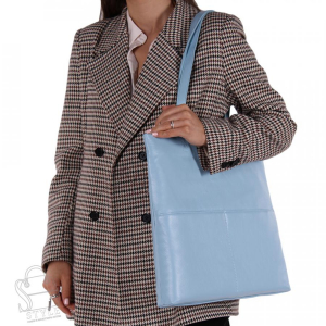 Сумка женская кожаная 98050 blue Velina Fabbiano-Safenta/30  в Новосибирске