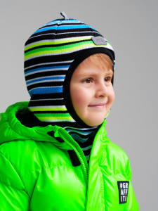 Шапка-шлем для мальчика