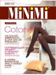 Колготки женские Cotone 250 Maxi MiNiMi Дроп