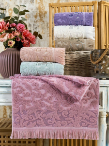 Полотенце PHILIPPUS махра 50*90 (1/6 ) LUX COTTON A050 MARY