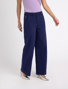 HIGH RISE WIDE LEG CHINO