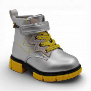 Ботинки демисезонные PV599-1-4 серебро