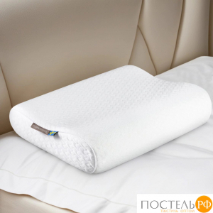 PRIME PRIVE ХОГСБИ ЭРГО КУЛ бел Подушка анатомическая 48х31х10/11, 1 пр., плстр/пенополиуретан