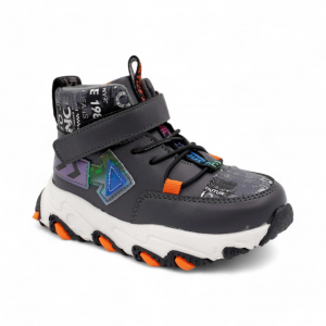 Ботинки 5950-3К серые