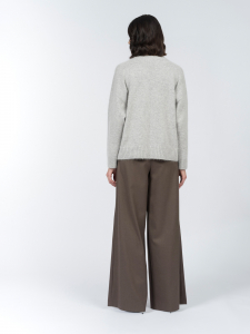 Широкие брюки из вискозной ткани