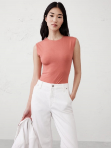 Soft Stretch Crew-Neck T-Shirt
