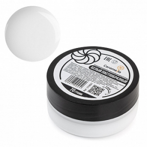 Краситель пищевой водорастворимый пастообразный Белый Caramella, 70 г