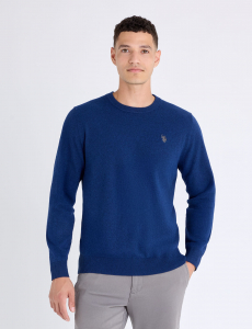SOFT JERSEY CREW NECK SWEATER