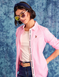 LADIES PLASTIC OVAL SUNGLASSES