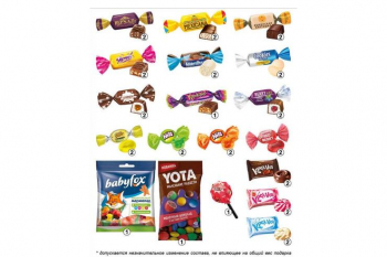 «Яшкино», набор новогодний (сумочка), 400 г