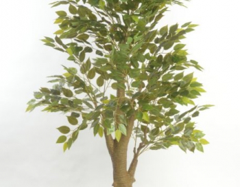 Искусственные цветы, Дерево фикус 200 см зеленый