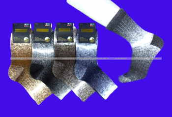 Термоноски МУЖСКИЕ медицинские из шерсти ламы арт. 7141