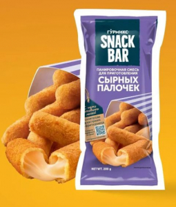 ГУРМИКС Смесь панировочная для приготовления сырных палочек Гурмикс 200 г