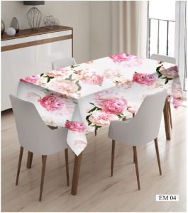 Скатерть EFOR «Цветочная коллекция» 160*220 модель EM04