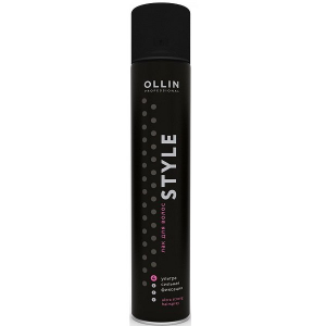 Лак для волос ультрасильной фиксации Ollin Style Ultra Strong Hair Spray 500мл