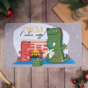 Полотенце «Доляна. Уют», 28?46 см, 100% хлопок, рогожка 164 г/м?