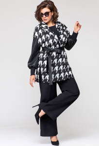 Жакет EVA GRANT 7269-1 черный лапка