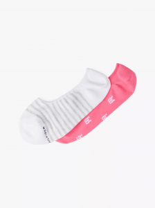 Monogram and Stripe No-Show Sock 2-Pack