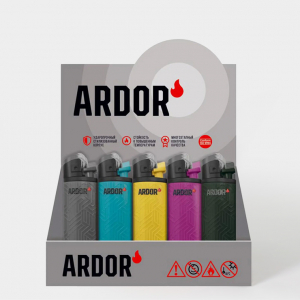 Зажигалка ARDOR А-3, (упаковка 50 шт)
