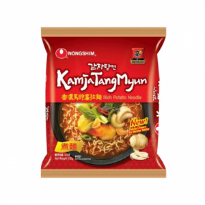 Лапша б/п Nongshim Камджатан со вкусом свиных рёбрышек, 120 г