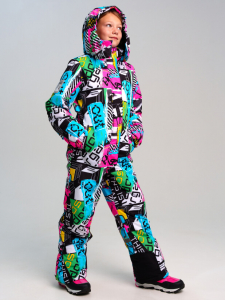 Комбинезон зимний для девочки